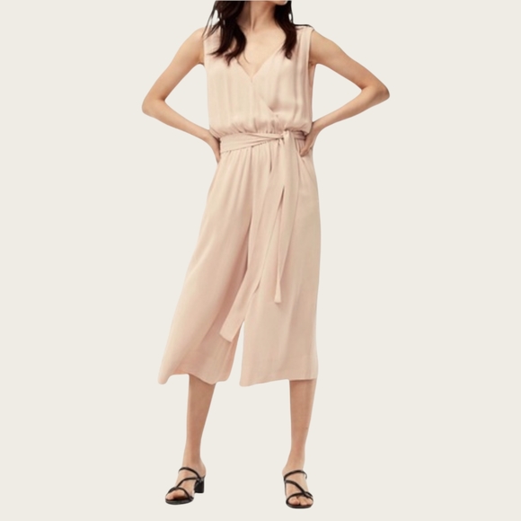 *SOLD* Aritzia Babaton Maximillian Jumpsuit Color Denude - XSmall - Picture 4 of 4